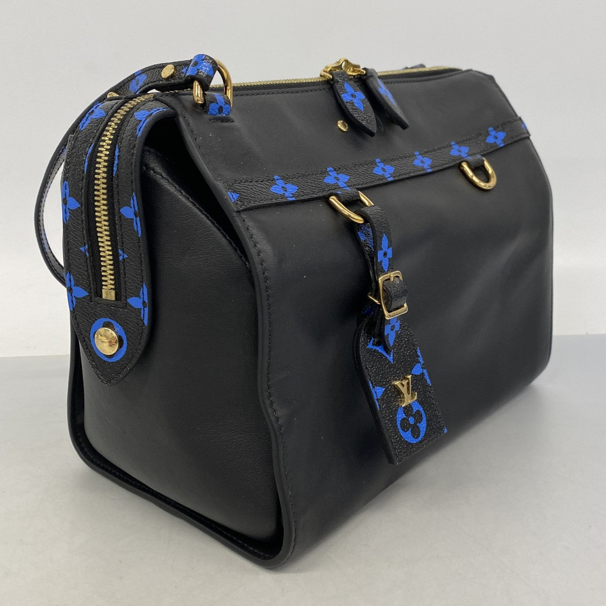 【6fe6569】ルイヴィトン ショルダーバッグ モノグラムカラー スピーディアマゾンMM M42202 ノワール【中古】レディース