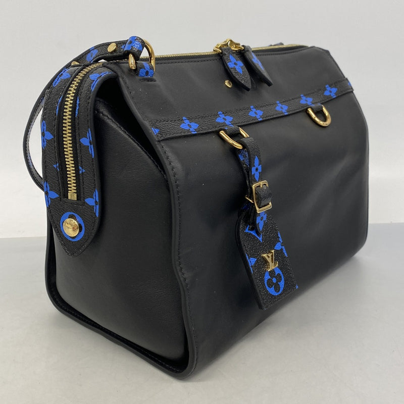 【6fe6569】ルイヴィトン ショルダーバッグ モノグラムカラー スピーディアマゾンMM M42202 ノワール【中古】レディース