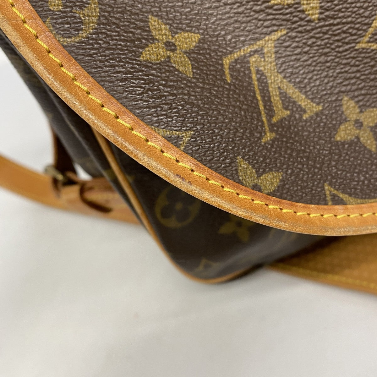 【6fe6577】ルイヴィトン ショルダーバッグ モノグラム ソミュール35 M42254 ブラウン【中古】レディース