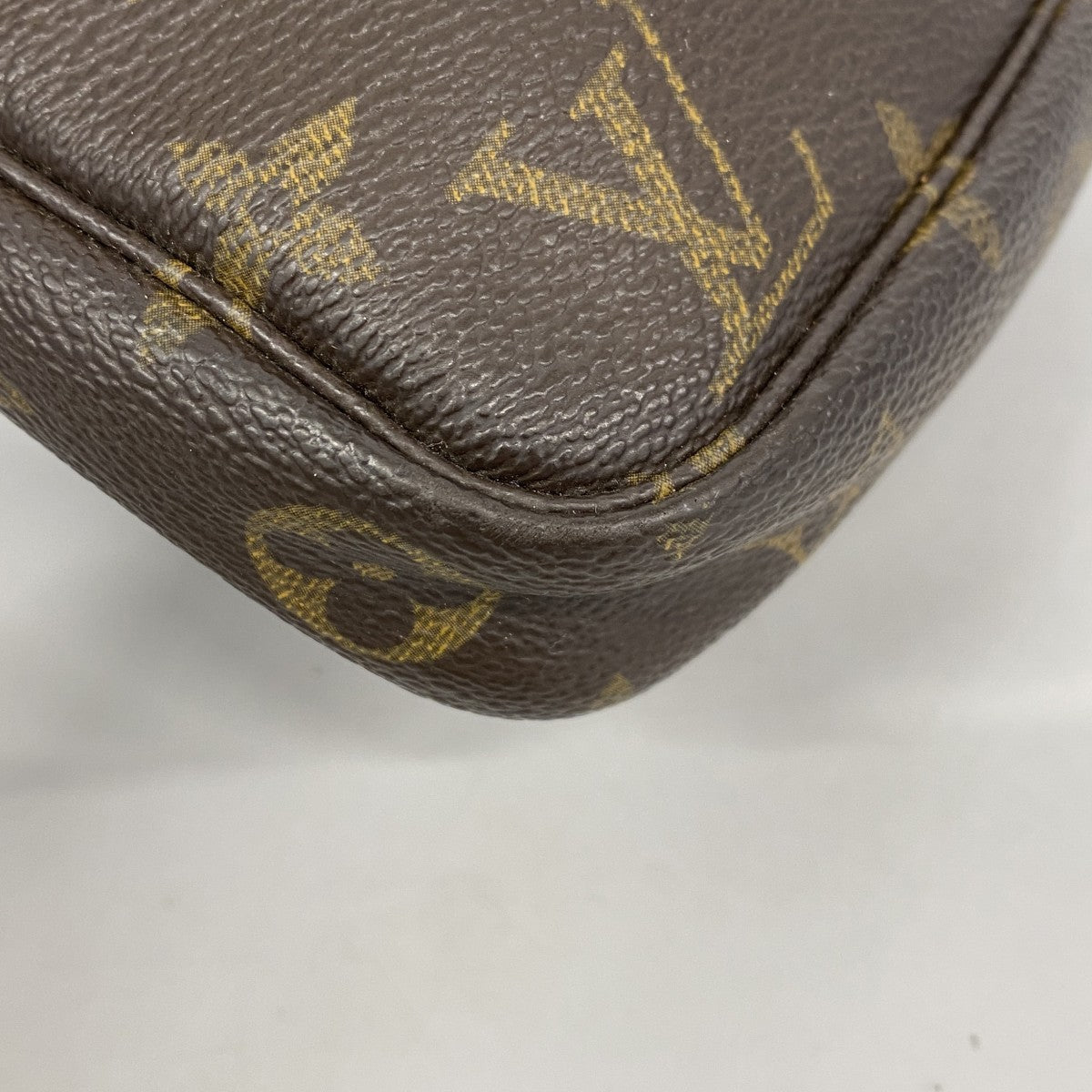 【6fe6596】ルイヴィトン ポーチ モノグラム ポシェットアクセソワール M51980 ブラウン【中古】レディース