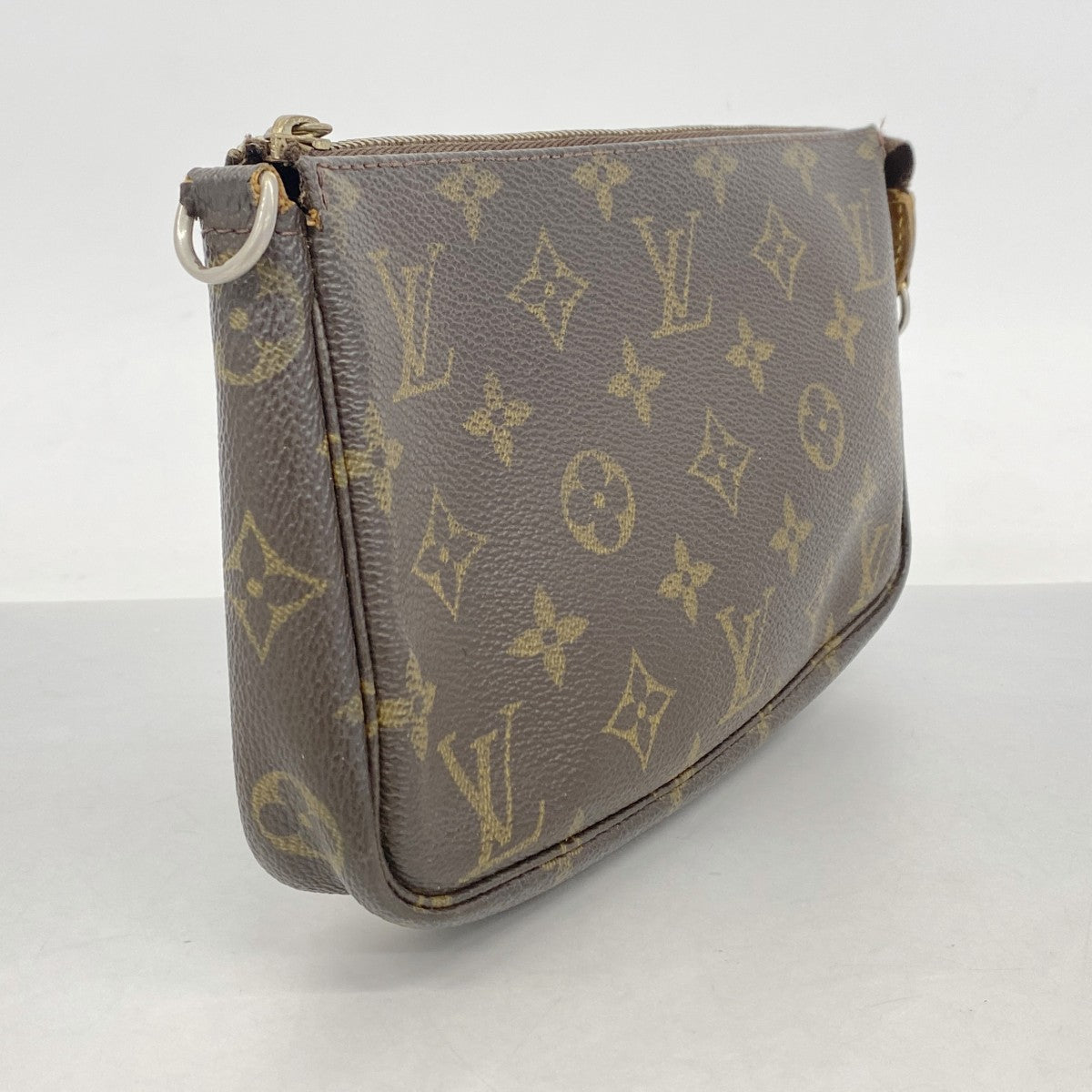 【6fe6596】ルイヴィトン ポーチ モノグラム ポシェットアクセソワール M51980 ブラウン【中古】レディース