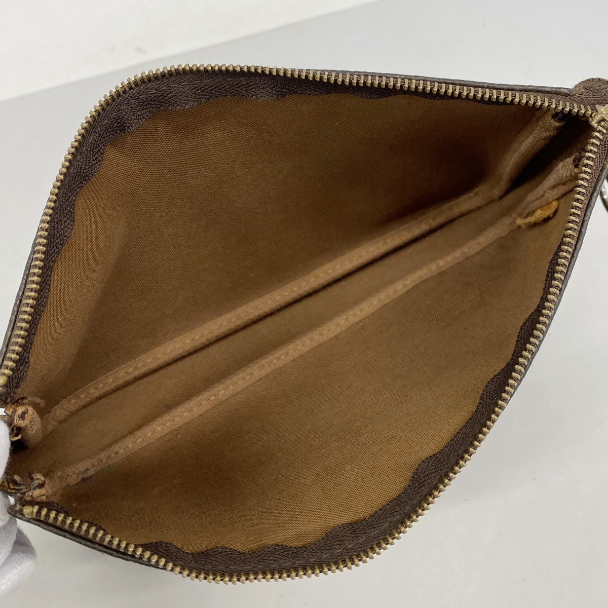 【6fe6596】ルイヴィトン ポーチ モノグラム ポシェットアクセソワール M51980 ブラウン【中古】レディース