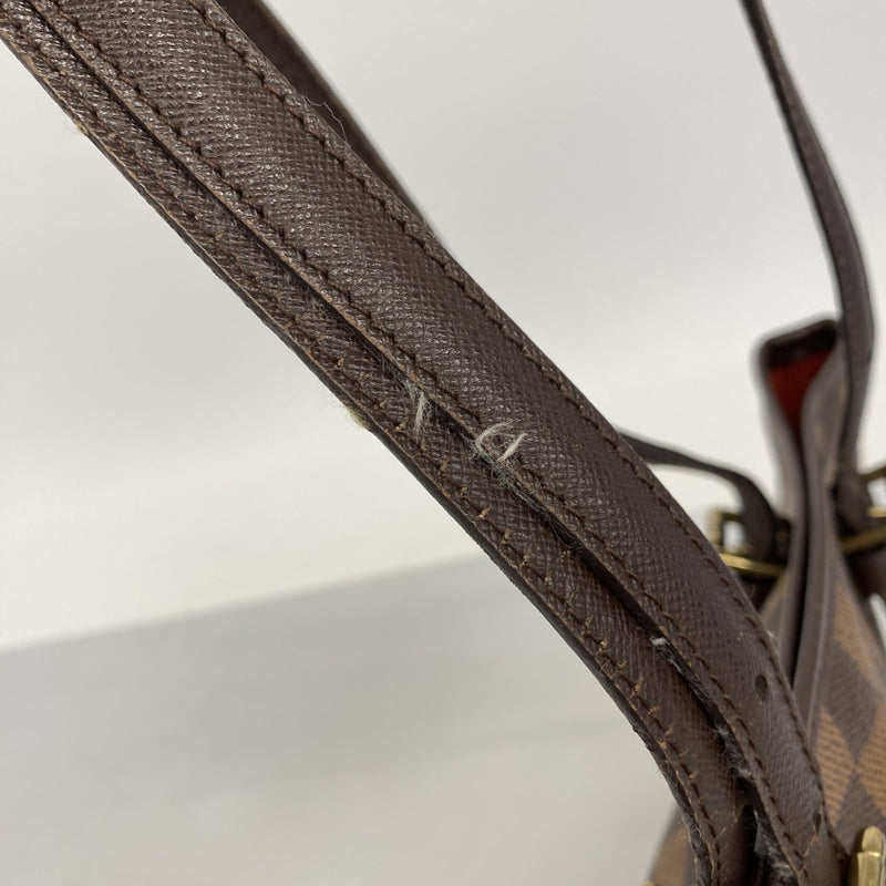 【6fe6598】ルイヴィトン トートバッグ ダミエ マレ N42240 エベヌ【中古】レディース