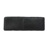 【6fe6605】シャネル ショルダーバッグ ミニマトラッセ チェーンショルダー ラムスキン ブラック ゴールド金具【中古】レディース