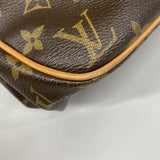 【6fe6611】ルイヴィトン トートバッグ モノグラム バティニョールオリゾンタル M51154 ブラウン【中古】レディース