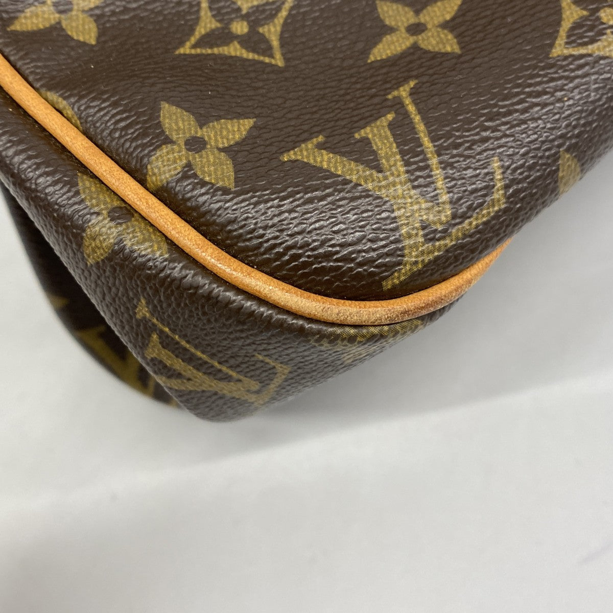 【6fe6612】ルイヴィトン トートバッグ モノグラム バティニョールオリゾンタル M51154 ブラウン【中古】レディース