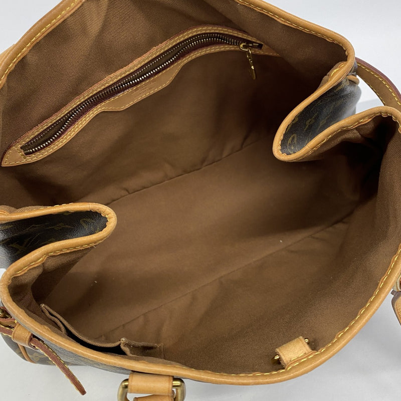 【6fe6612】ルイヴィトン トートバッグ モノグラム バティニョールオリゾンタル M51154 ブラウン【中古】レディース