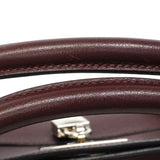 【6fe6618】エルメス ハンドバッグ ツールボックス26 エバーカラー ルージュアッシュ シルバー金具 A刻印 2wayバッグ【中古】レディース