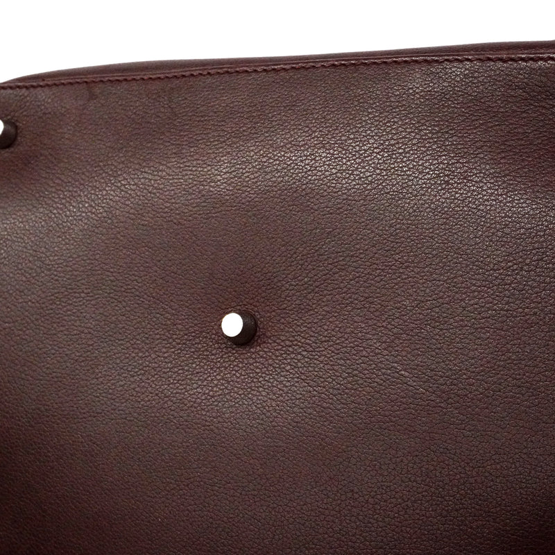 【6fe6618】エルメス ハンドバッグ ツールボックス26 エバーカラー ルージュアッシュ シルバー金具 A刻印 2wayバッグ【中古】レディース