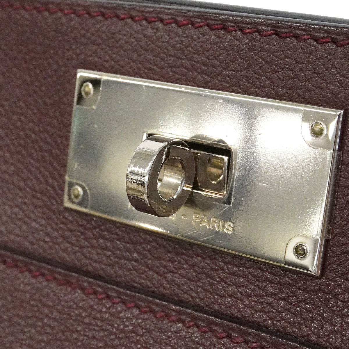 【6fe6618】エルメス ハンドバッグ ツールボックス26 エバーカラー ルージュアッシュ シルバー金具 A刻印 2wayバッグ【中古】レディース