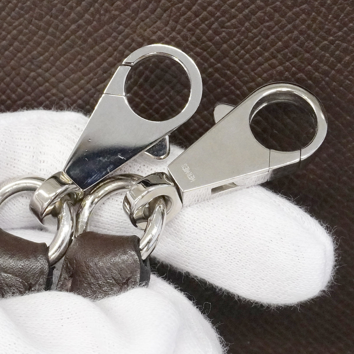 【6fe6619】エルメス ハンドバッグ ケリー35 ヴォーエプソン エコルセ シルバー金具 □N刻印 2wayバッグ【中古】レディース