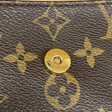 【6fe6626】ルイヴィトン ショルダーバッグ モノグラム ポシェットツインPM M51854 ブラウン【中古】レディース