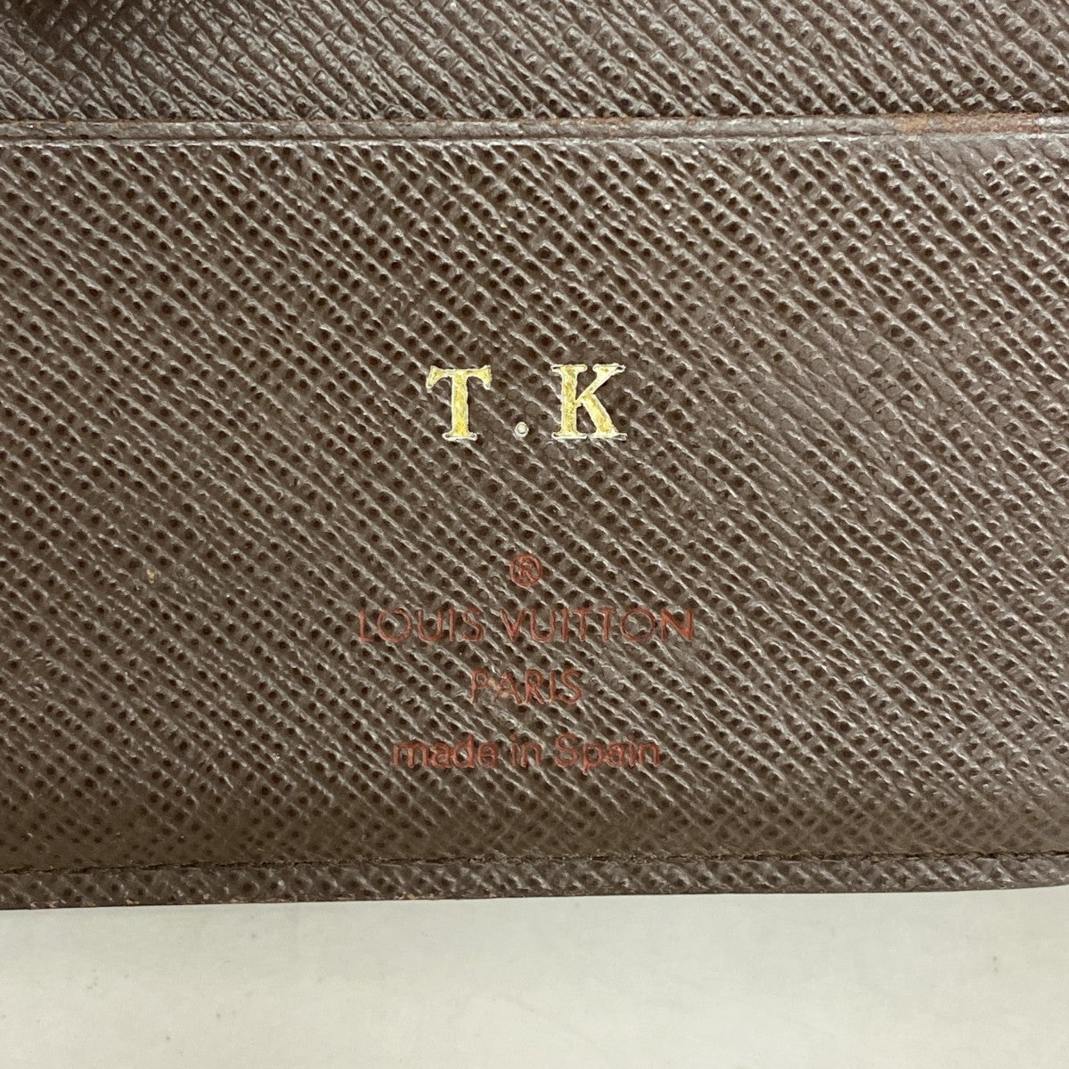 【6fe6631】ルイヴィトン 財布 ダミエ ポルトフォイユマルコ N61675 エベヌ【中古】メンズ