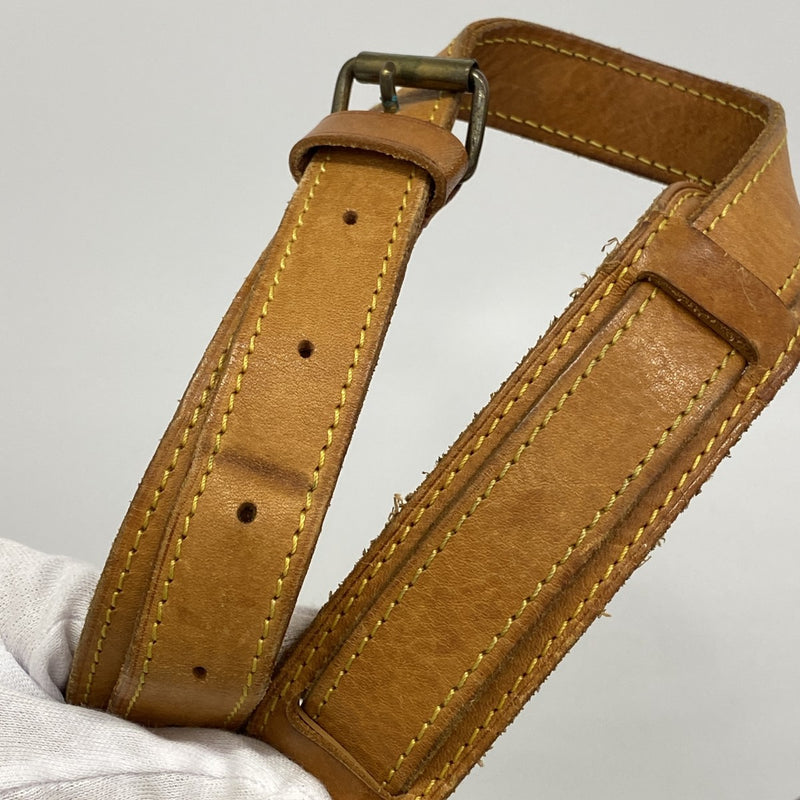 【6fe6638】ルイヴィトン ショルダーバッグ モノグラム ソミュール35 M42254 ブラウン【中古】レディース