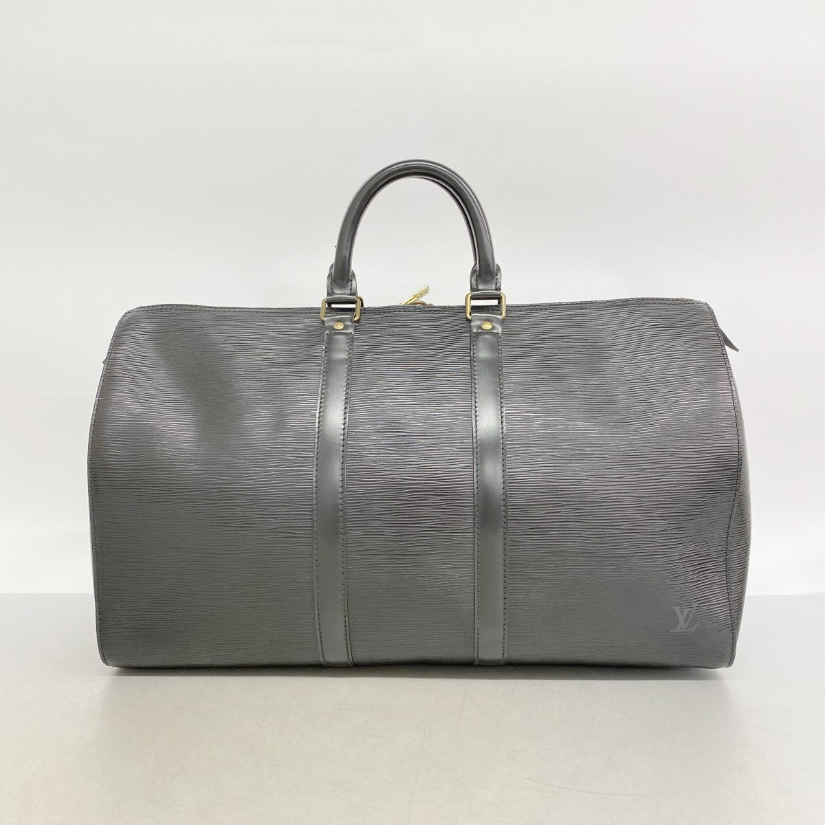 【6fe6640】ルイヴィトン ボストンバッグ エピ キーポル50 M42962 ノワール【中古】メンズ レディース ユニセックス