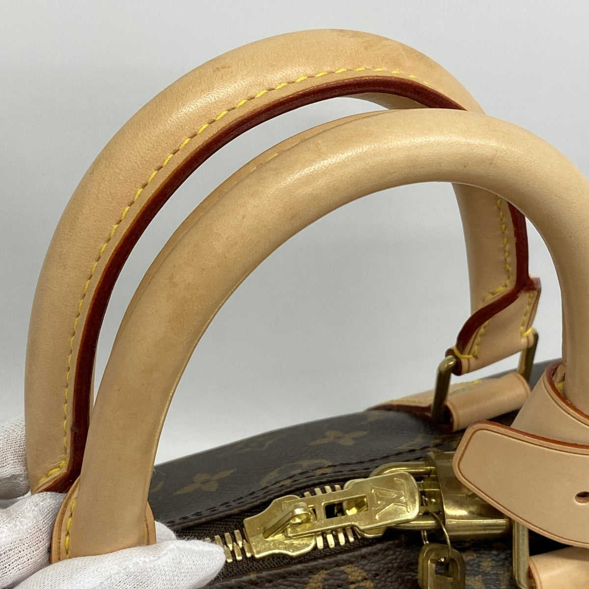 【6fe6648】ルイヴィトン ボストンバッグ モノグラム キーポル45 M41428 ブラウン【中古】メンズ レディース ユニセックス