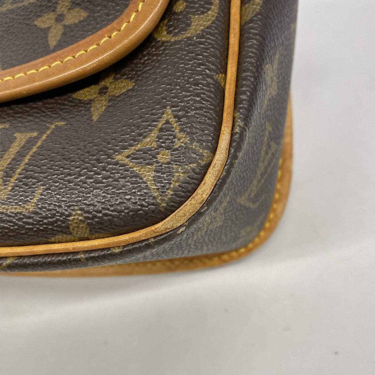 【6fe6659】ルイヴィトン ショルダーバッグ モノグラム ソローニュ M42250 ブラウン【中古】レディース