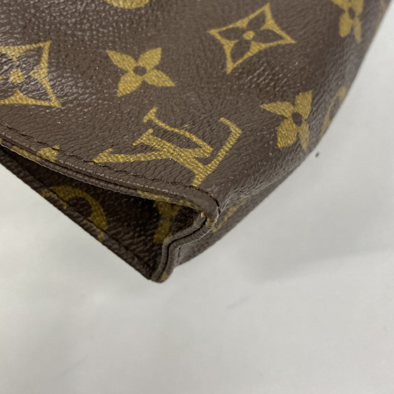 【6fe6664】ルイヴィトン ポーチ モノグラム ポシェットトワレット19 M47544 ブラウン【中古】レディース