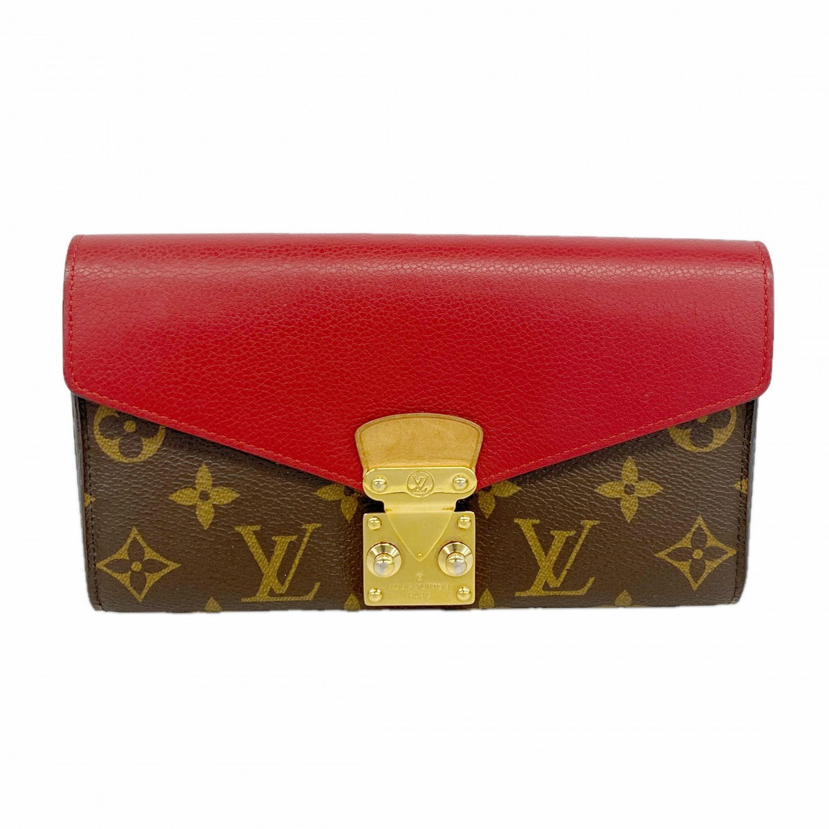 【6fe6665】ルイヴィトン 長財布 モノグラム ポルトフォイユパラス M58414 スリーズ【中古】レディース