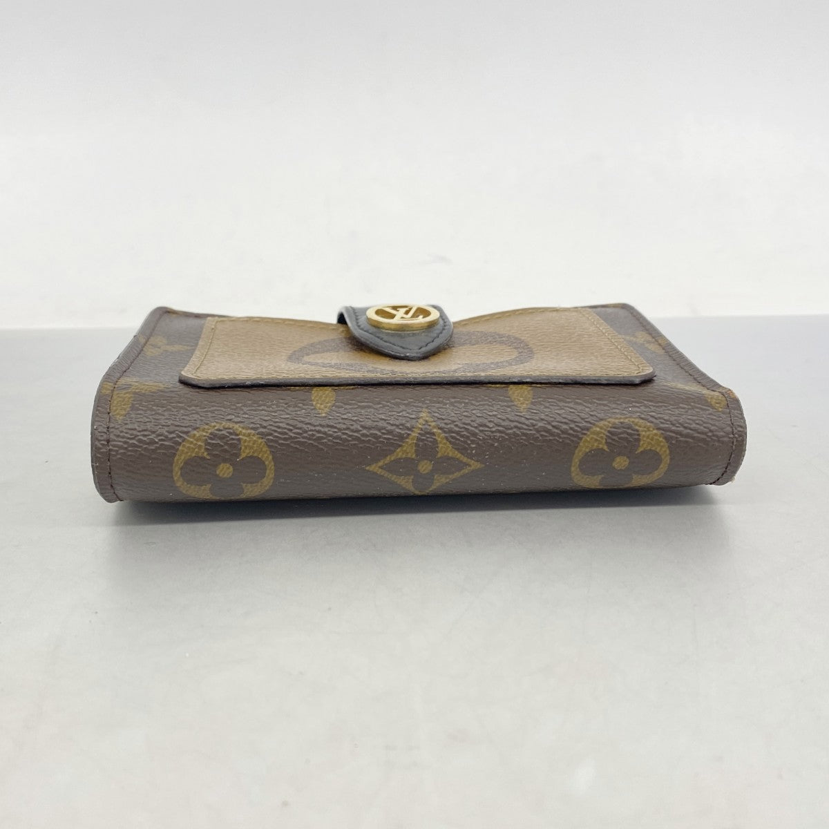 【6fe6666】ルイヴィトン 財布 モノグラム･リバース ポルトフォイユジュリエット M69432 ブラウン【中古】レディース