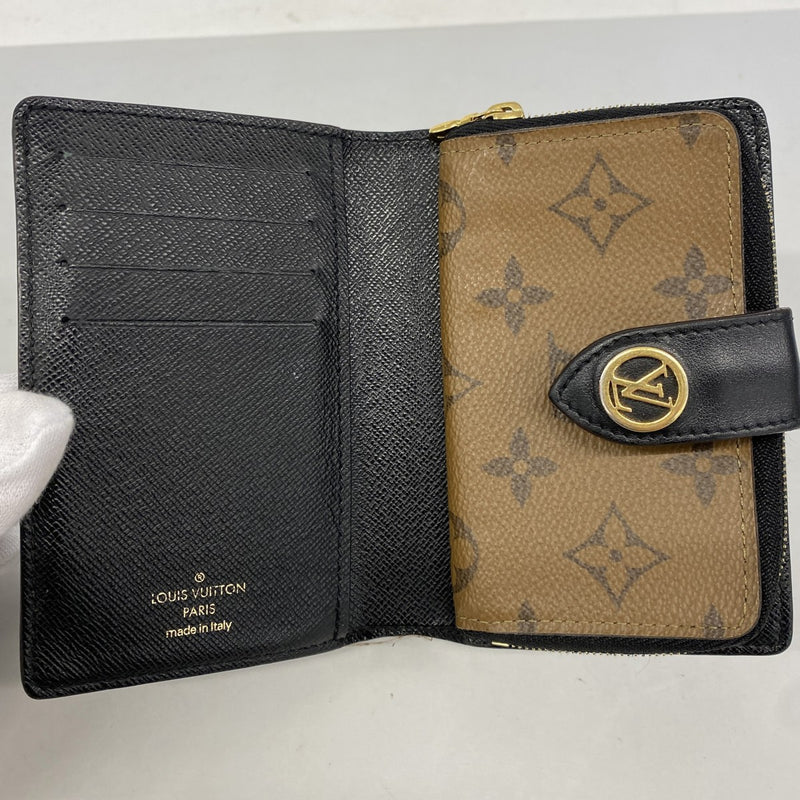 【6fe6666】ルイヴィトン 財布 モノグラム･リバース ポルトフォイユジュリエット M69432 ブラウン【中古】レディース