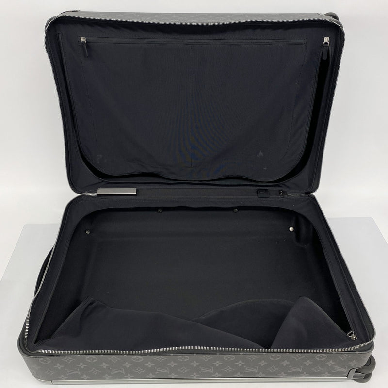 【6fe6687】ルイヴィトン キャリーバッグ モノグラム・エクリプス ホライゾン70 M13772 ブラック【中古】メンズ