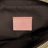 【6fe6691】グッチ ショルダーバッグ GGキャンバス 120975 キャンバス ブラウン ピンク シャンパンゴールド金具【中古】レディース