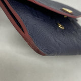 【6fe6701-k】ルイヴィトン コインケース モノグラム・アンプラント ポシェットクレ M62017 マリーヌルージュ【中古】レディース