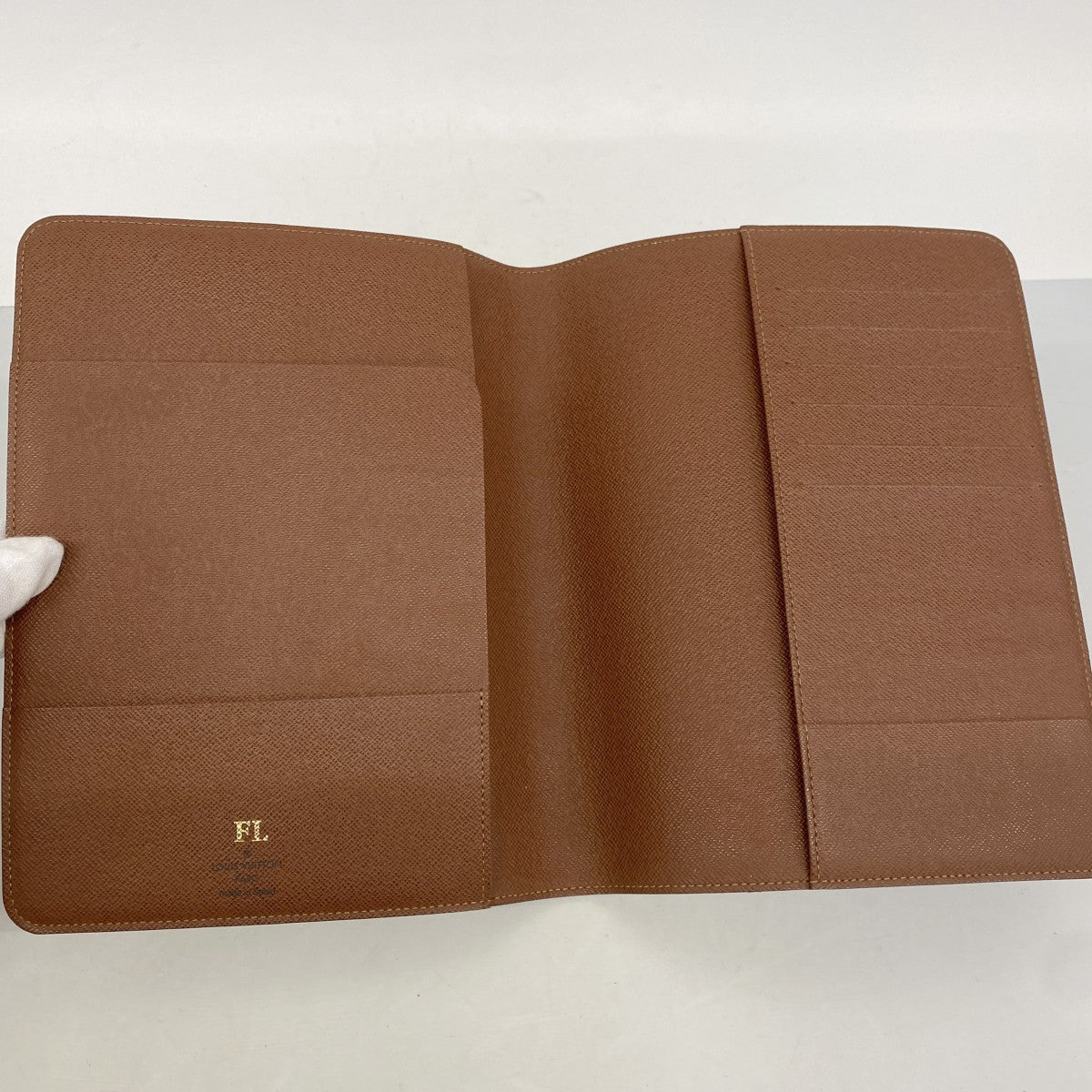 【6fe6743-k】ルイヴィトン 手帳カバー モノグラム アジェンダビューロNM R20100 ブラウン【中古】メンズ レディース ユニセックス