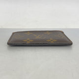 【6fe6744-k】ルイヴィトン カードケース モノグラム ポルトカルトサーンプル M61733 ブラウン【中古】メンズ レディース ユニセックス