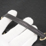 【6fe6754-k】グッチ トートバッグ GGキャンバス/バンブー 170582 キャンバス ブラック シャンパンゴールド金具【中古】レディース