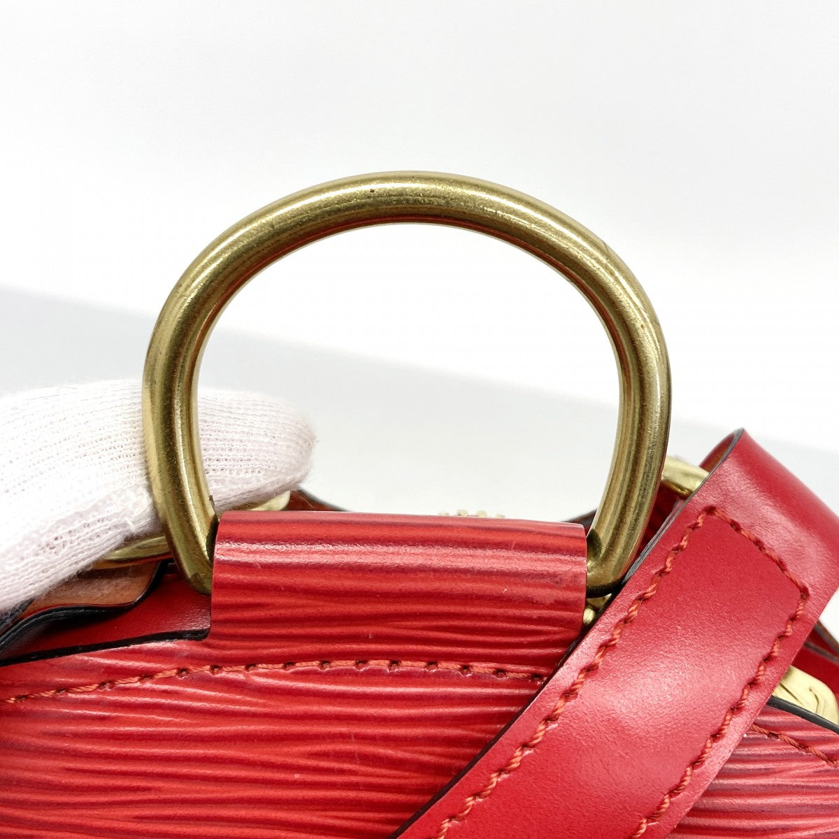 【6fe6760-k】ルイヴィトン リュック・デイパック エピ マビヨン M52237 カスティリアンレッド【中古】レディース