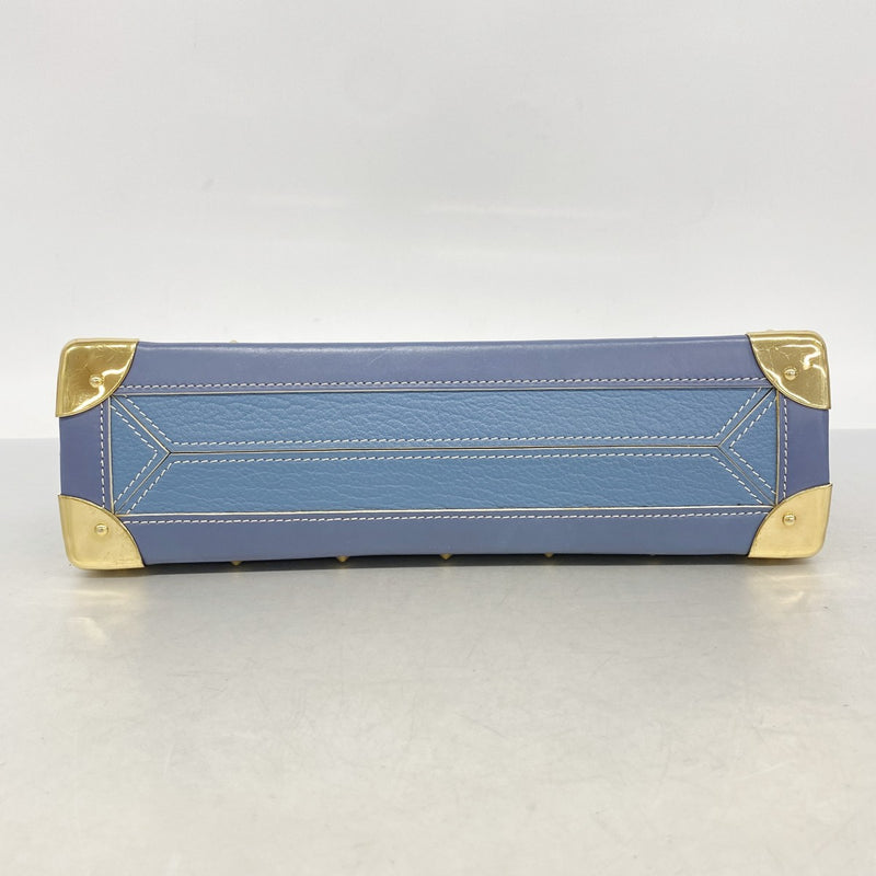 【6fe6761-k】ルイヴィトン ショルダーバッグ スハリ タランテュー M91821 ブルー【中古】レディース