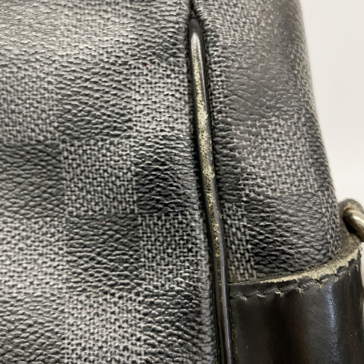 【6fe6762-k】ルイヴィトン ビジネスバッグ ダミエ・グラフィット タダオ N51192 ブラック 2wayバッグ【中古】メンズ