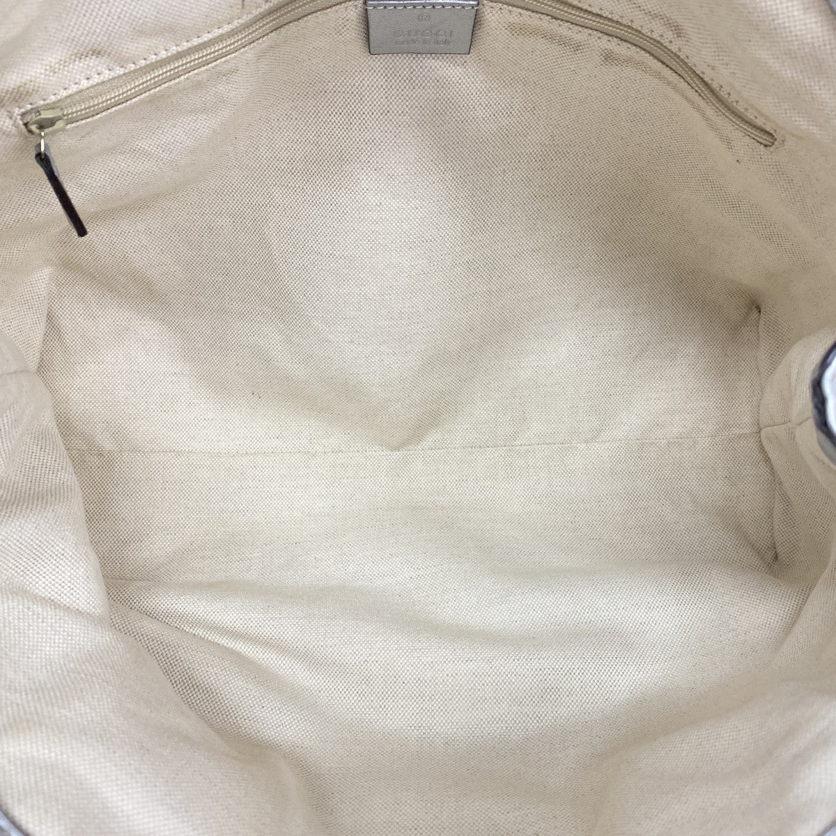 【6fe6765】グッチ トートバッグ グッチシマ スーキー 211944 レザー シルバー シルバー金具【中古】レディース