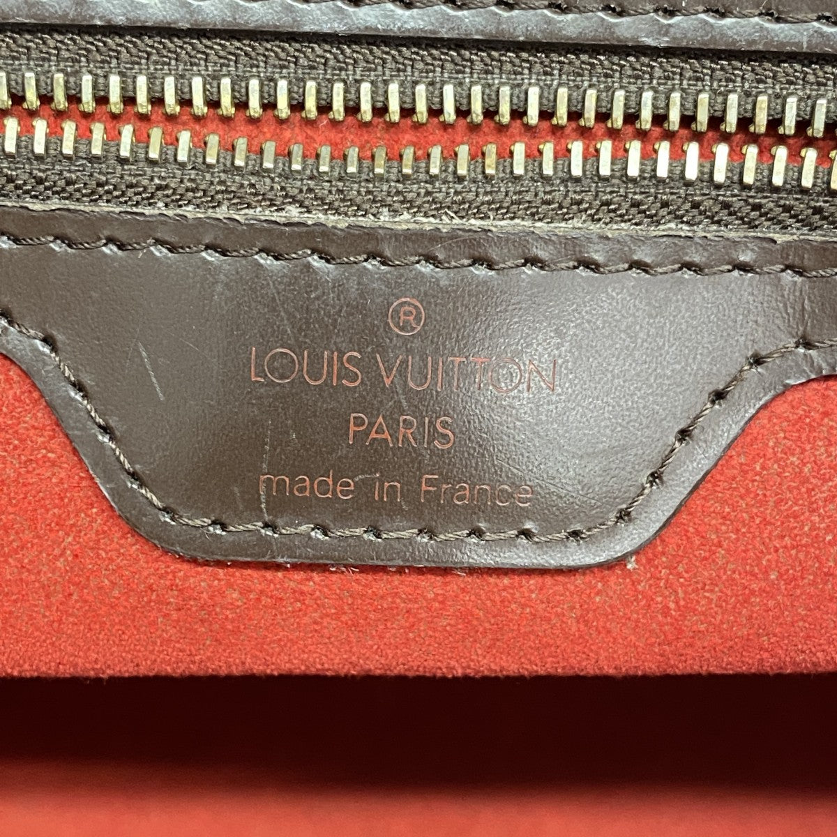 【6fe6772】ルイヴィトン トートバッグ ダミエ ハムステッドPM N51205 エベヌ【中古】レディース