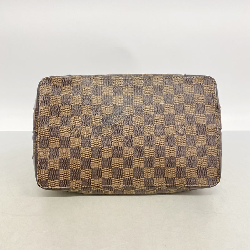 【6fe6772】ルイヴィトン トートバッグ ダミエ ハムステッドPM N51205 エベヌ【中古】レディース