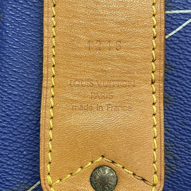 【6fe6775-k】ルイヴィトン ショルダーバッグ LVカップ サックマリーンバンドリエール A24014 ブルー【中古】メンズ