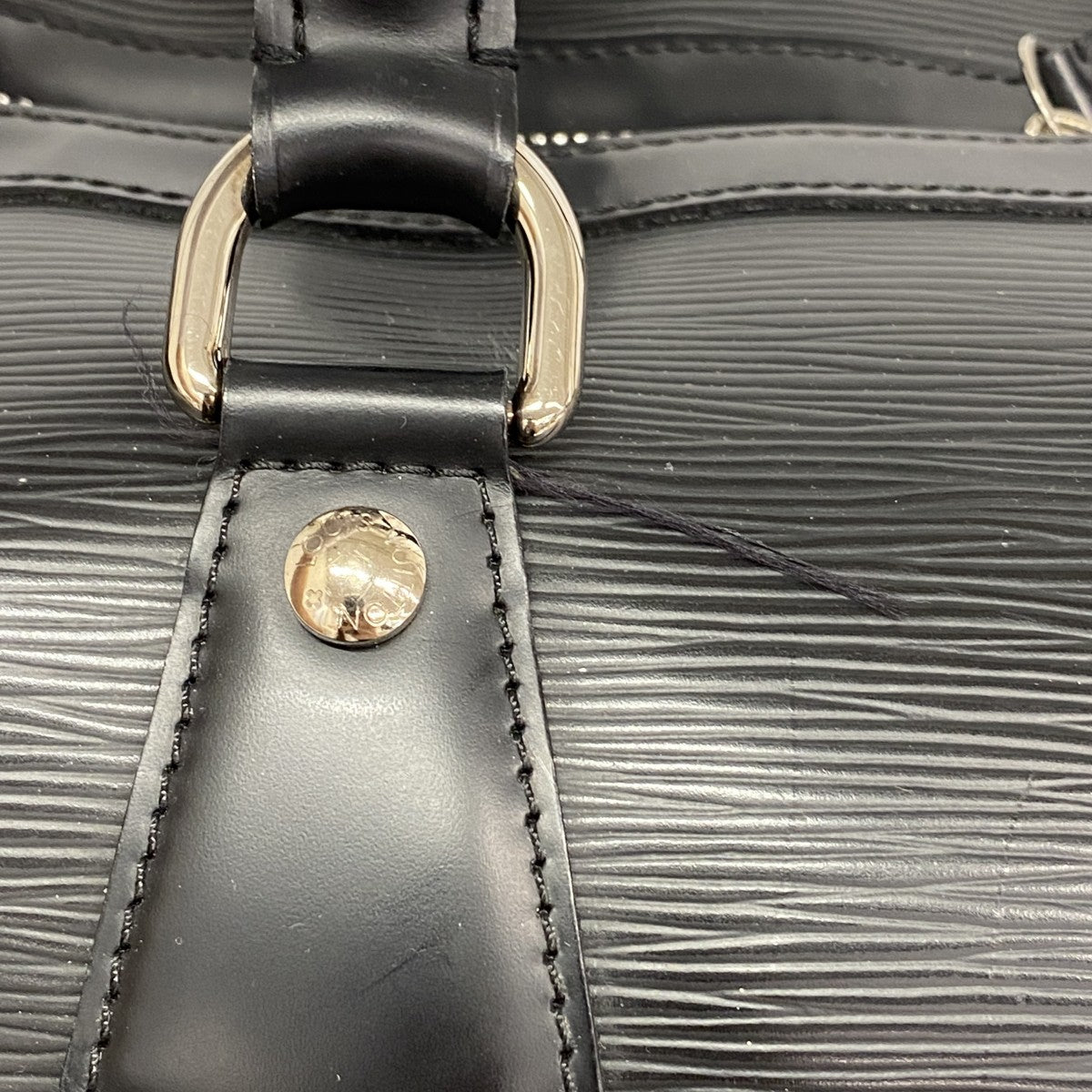 【6fe6779-k】ルイヴィトン ボストンバッグ エピ ブルシェ50 M42372 ノワール【中古】メンズ レディース ユニセックス