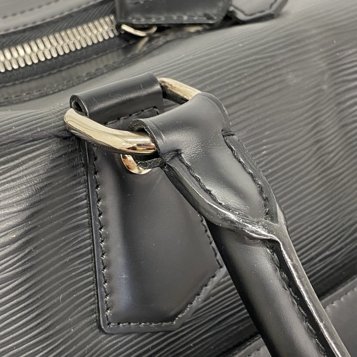 【6fe6779-k】ルイヴィトン ボストンバッグ エピ ブルシェ50 M42372 ノワール【中古】メンズ レディース ユニセックス
