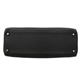 【6fe6786】エルメス ハンドバッグ ケリー35 トゴ ブラック シルバー金具 □N刻印 2wayバッグ【中古】レディース