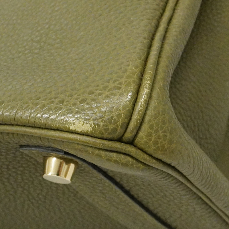 【6fe6788】エルメス ハンドバッグ バーキン30 トゴ カノピ ゴールド金具 □M刻印【中古】レディース