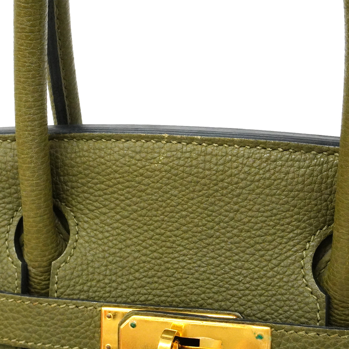 【6fe6788】エルメス ハンドバッグ バーキン30 トゴ カノピ ゴールド金具 □M刻印【中古】レディース