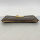 【6fe6813-k】ルイヴィトン ポーチ モノグラム ポシェットミラMM M60094 ブラウン【中古】レディース