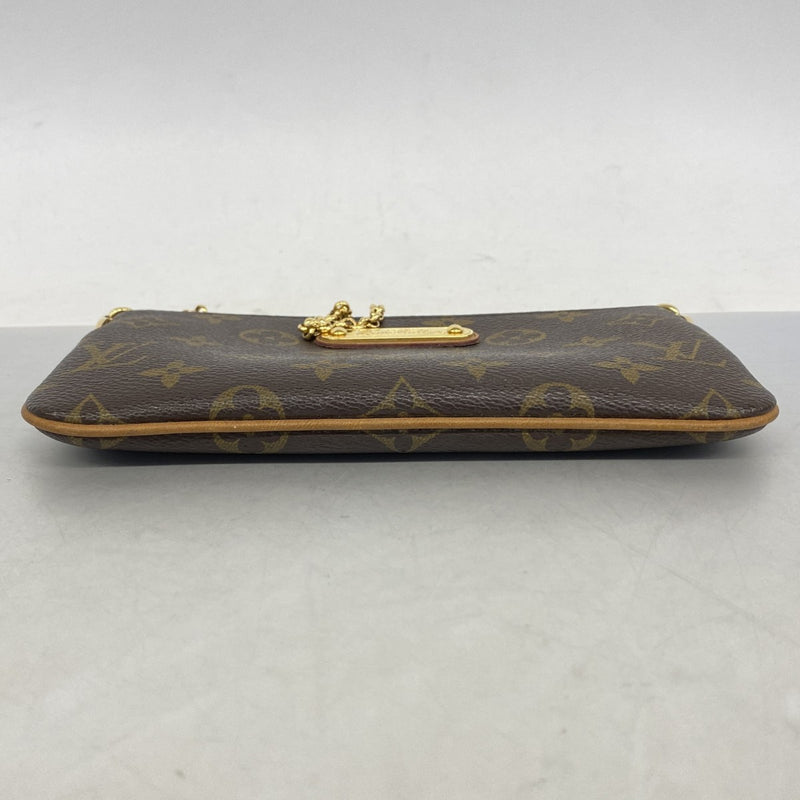 【6fe6813-k】ルイヴィトン ポーチ モノグラム ポシェットミラMM M60094 ブラウン【中古】レディース