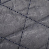 【6fe6819-k】シャネル トートバッグ マトラッセ チェーンショルダー インザミックス レザー グレー シルバー金具 2wayバッグ【中古】レディース