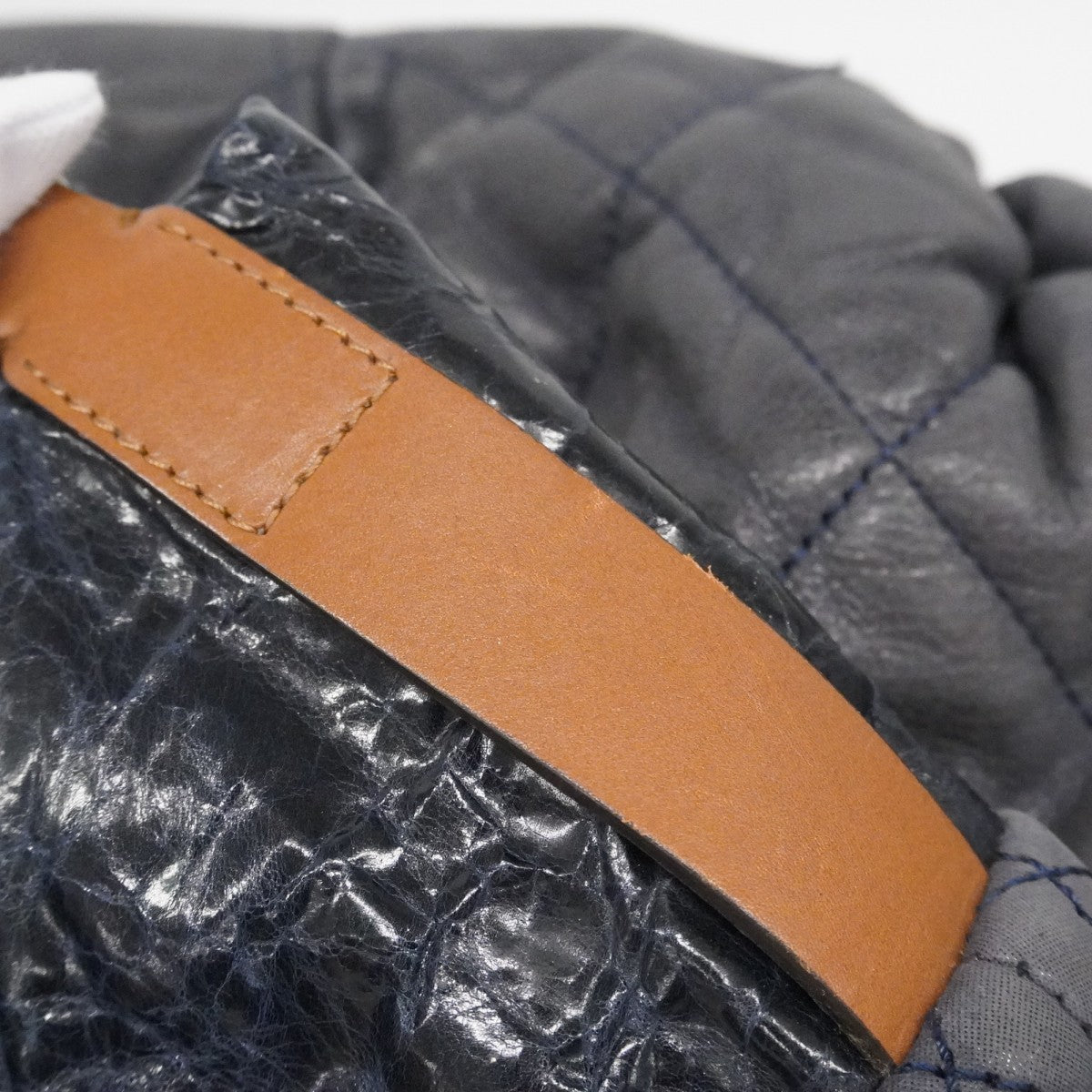 【6fe6819-k】シャネル トートバッグ マトラッセ チェーンショルダー インザミックス レザー グレー シルバー金具 2wayバッグ【中古】レディース