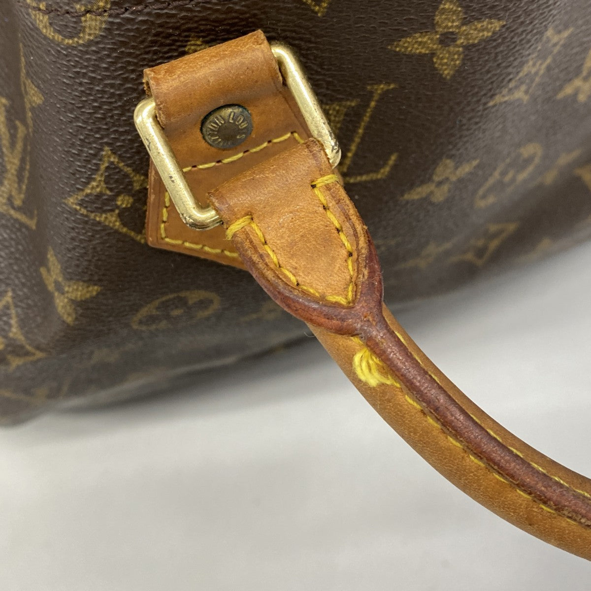 【6fe6826】ルイヴィトン ハンドバッグ モノグラム スピーディ35 M41107 ブラウン【中古】レディース