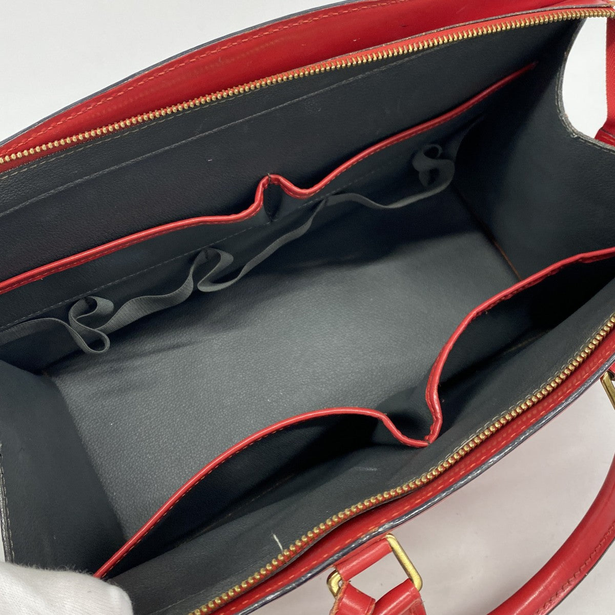 【6fe6829】ルイヴィトン ハンドバッグ エピ リヴェエラ M48187 カスティリアンレッド【中古】レディース