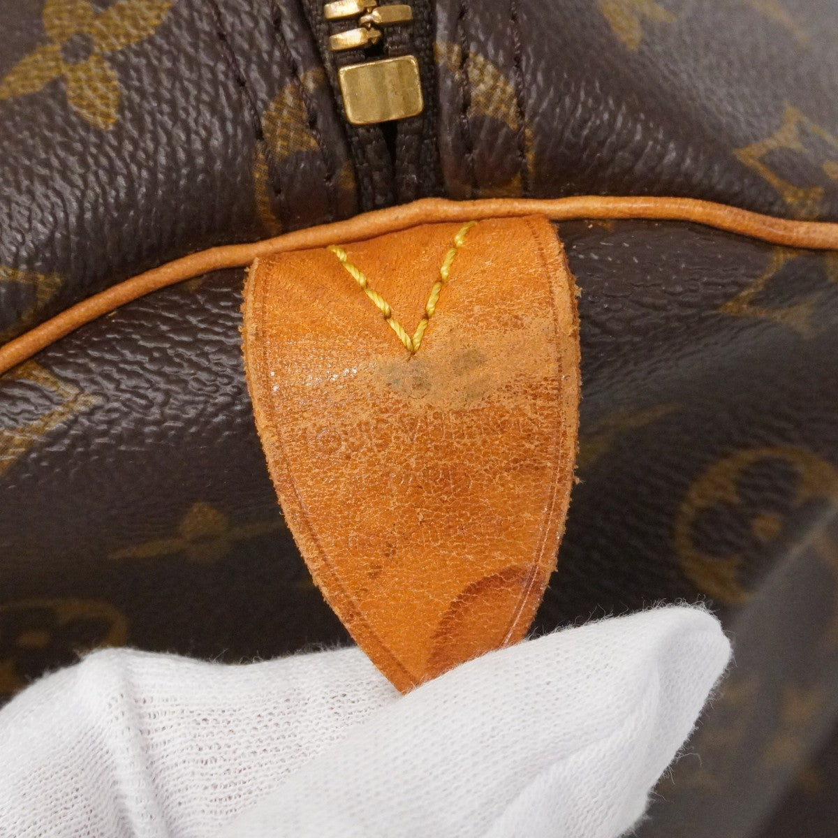 【6fe6839】ルイヴィトン ボストンバッグ モノグラム キーポル55 M41424 ブラウン【中古】メンズ レディース ユニセックス